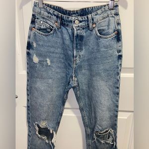 H&M Boyfriend Low Waist Jeans - Soft Denim